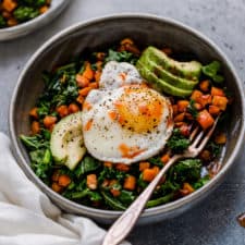 Kale and Sweet Potato Sauté-image