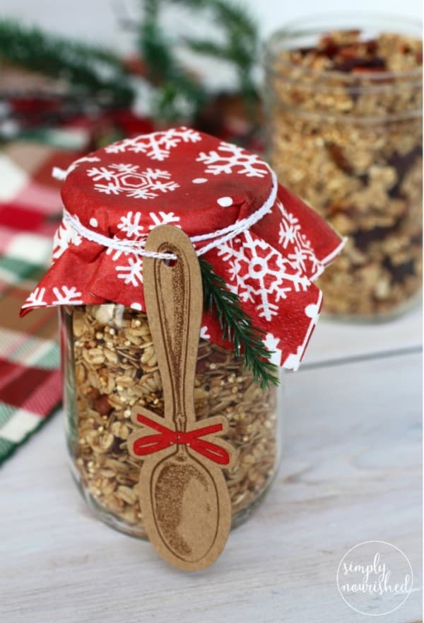 Cherry Pecan Granola with Quinoa - The Real Food Dietitians