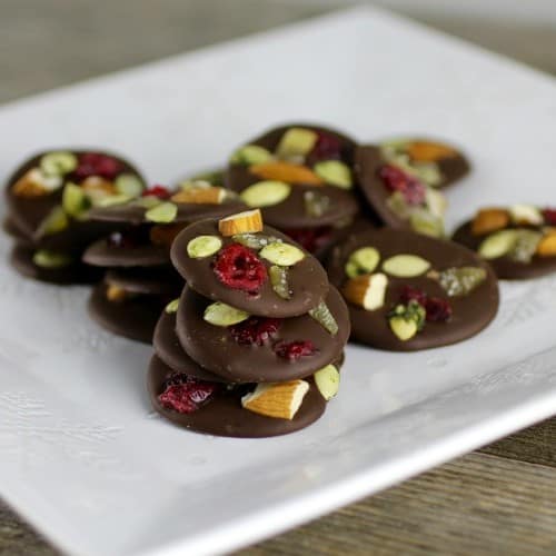 Dark Chocolate Trail Mix Bites - The Real Food Dietitians