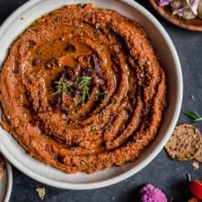 Warm Tuscan White Bean Dip