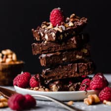 Vegan No-Bake Brownies-image