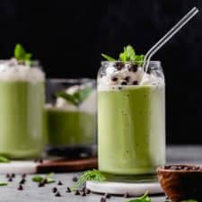 Mint Chocolate Chip Shake