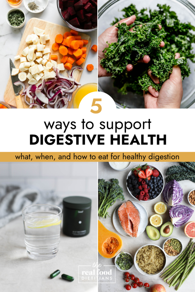 Supporting proper digestion
