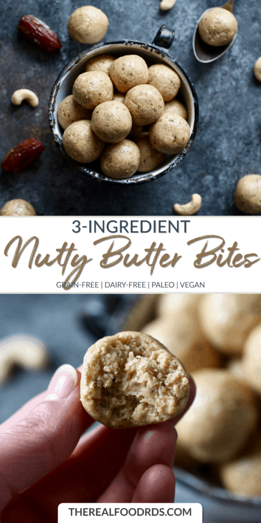 Long Pin Image for 3-Ingredient Nutty Butter Bites