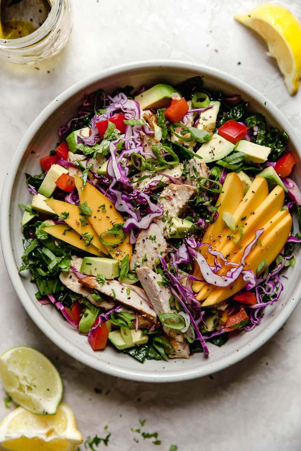 Mango Chicken Salad With Avocado The Real Food Dietitians