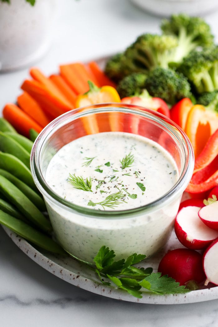 Paleo Ranch Dressing & Dip - The Real Food Dietitians