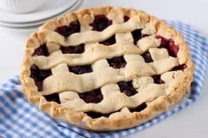 Paleo Black and Blueberry Pie | The Real Food Dietitians | https://therealfooddietitians.com/paleo-black-and-blueberry-pie/