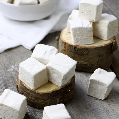 Homemade Marshmallows | https://therealfooddietitians.com/homemade-marshmallows/