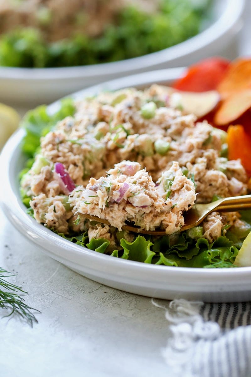 Easy 5-Minute Salmon Salad