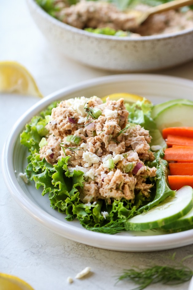 5-Minute Salmon Salad - The Real Food Dietitians