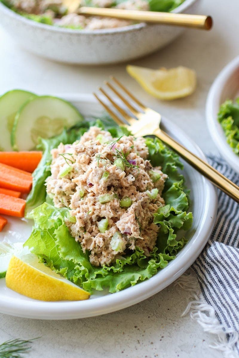 5-Minute Salmon Salad - The Real Food Dietitians