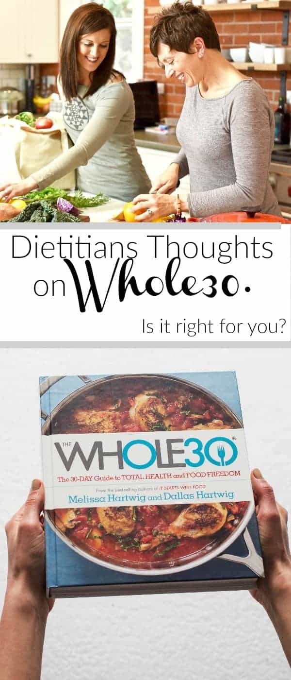 Dietitians Thoughts on Whole30