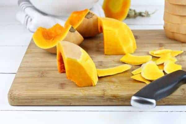 How-to Cube Butternut Squash