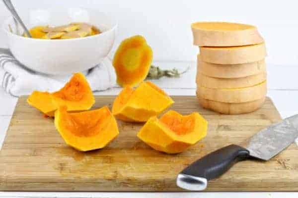 How-to Cube Butternut Squash