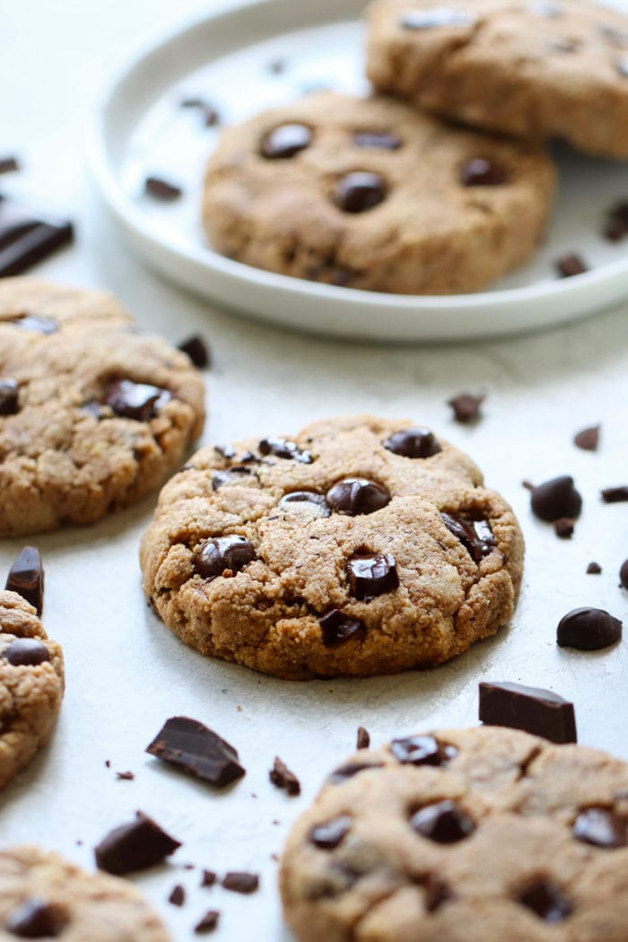 Paleo Chocolate Chip Cookies (Vegan) - The Real Food Dietitians