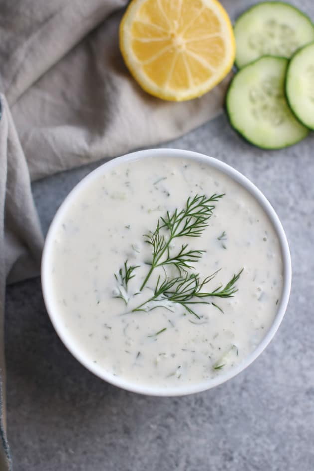 Paleo Tzatziki Sauce (Whole30) - The Real Food Dietitians