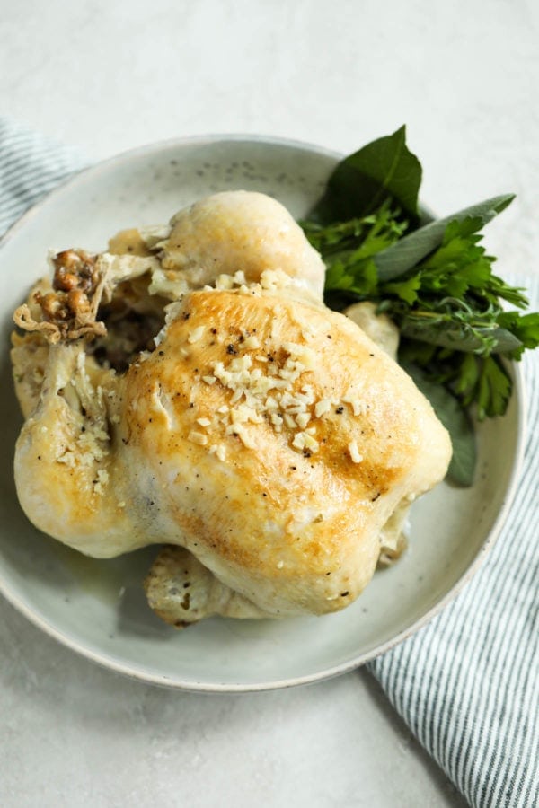 Instant pot whole chicken with online stuffing