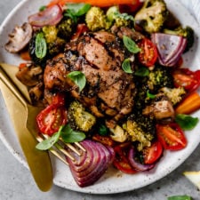 Sheet Pan Balsamic Chicken and Veggies-image