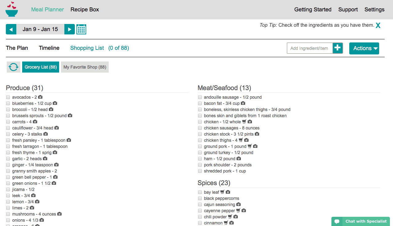 Real Plans: Meal Planning Made Simple