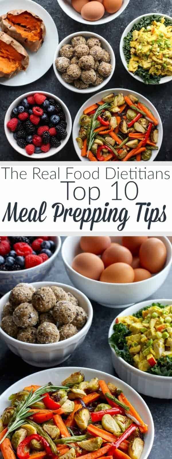 Pinterest image for Top 10 Meal Prepping Tips 