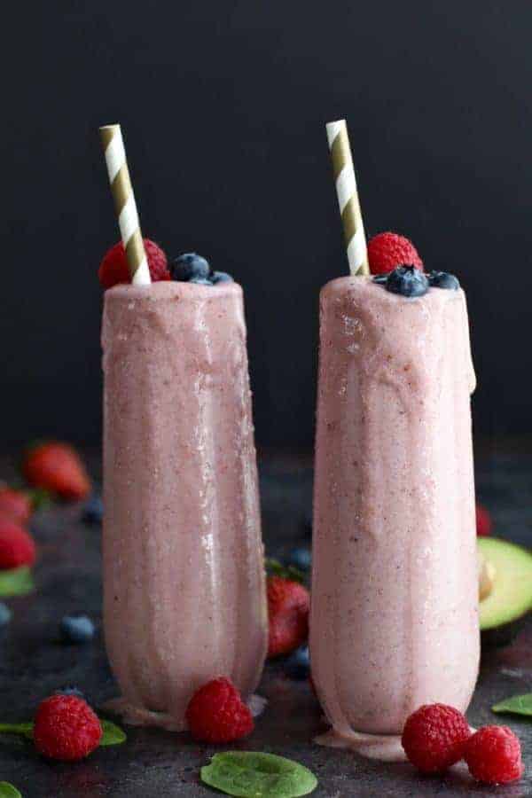 Anti-Aging Banana Berry Smoothie