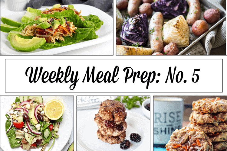 Weekly Meal Prep Menu: No. 5 | The Real Food Dietitians | https://therealfooddietitians.com/weekly-meal-prep-menu-no-5/