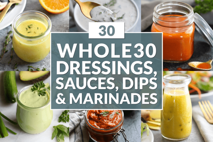 30 Whole30 Dressings Sauces And Marinades The Real Food Dietitians