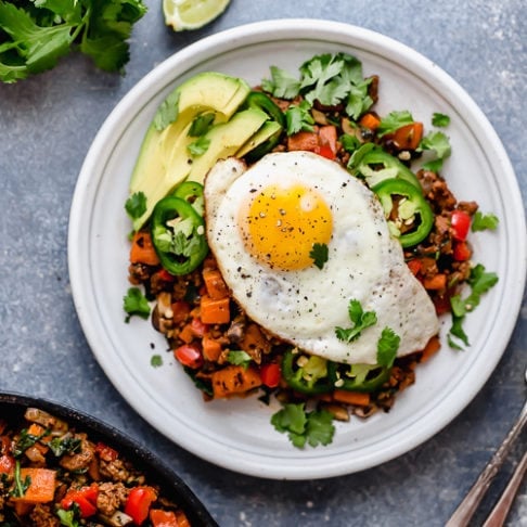 Tex-Mex Sweet Potato Hash (Whole30) - The Real Food Dietitians