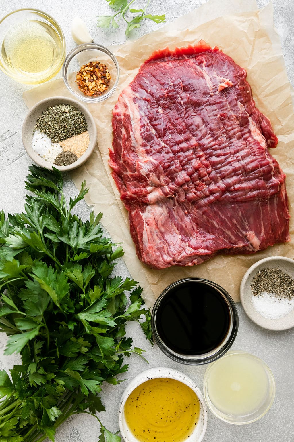 Grilled Flank Steak Recipe with Balsamic and Garlic