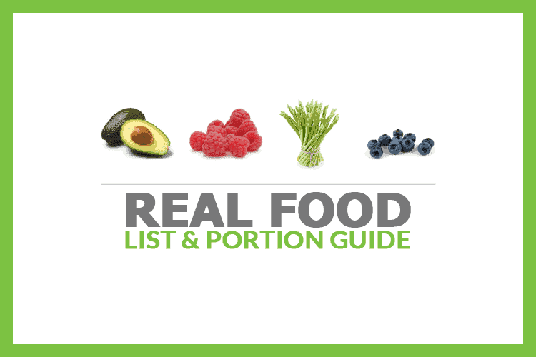 Real Food List And Portion Guide The Real Food Dietitians