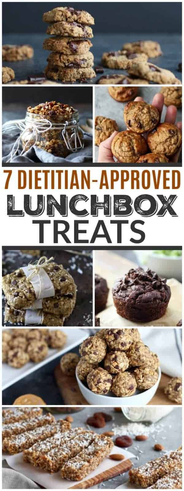 Pinterest image for 7 Dietitian-Approved Lunchbox Treats