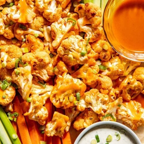 Buffalo Cauliflower Bites