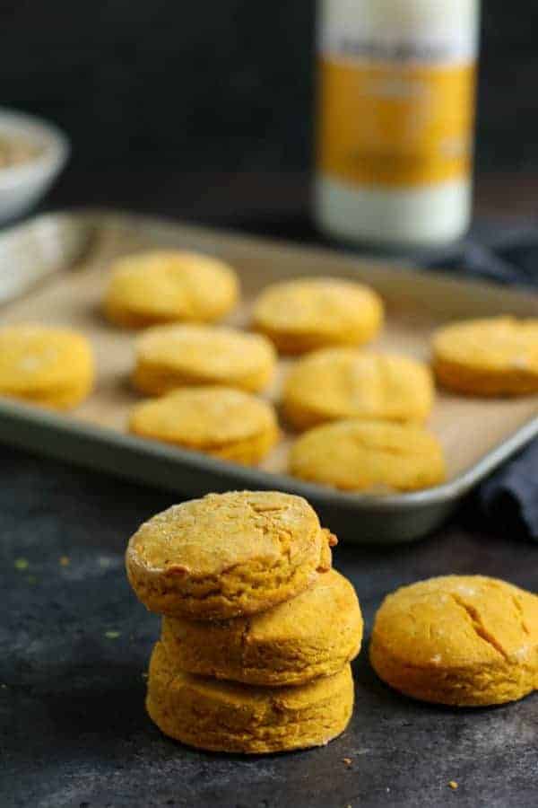 Gluten-free Sweet Potato Buttermilk Biscuits | egg free biscuit recipes | healthy biscuit recipes | recipes using sweet potatoes | sweet potato recipe ideas | healthy bread recipes | vegetarian biscuit recipes | homemade biscuit recipes || The Real Food Dietitians