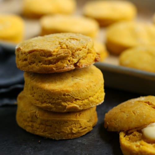 Gluten-free Sweet Potato Buttermilk Biscuits | The Real Food Dietitians | https://therealfooddietitians.com/gluten-free-sweet-potato-buttermilk-biscuits/