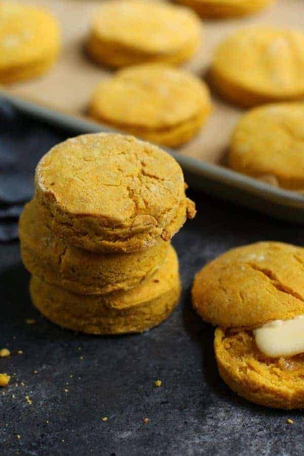 Gluten-free Sweet Potato Buttermilk Biscuits | egg free biscuit recipes | healthy biscuit recipes | recipes using sweet potatoes | sweet potato recipe ideas | healthy bread recipes | vegetarian biscuit recipes | homemade biscuit recipes || The Real Food Dietitians