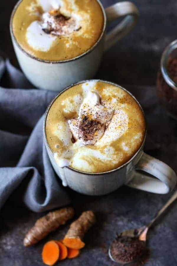 Spiced Golden Milk Hot Cocoa - The Real Food Dietitians