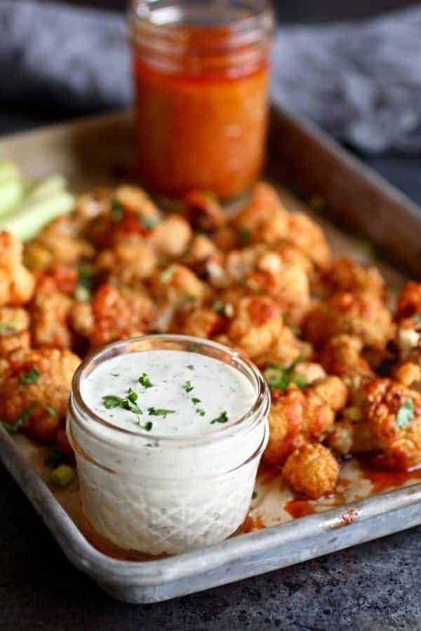 Cauliflower Buffalo Bites (Whole30) 