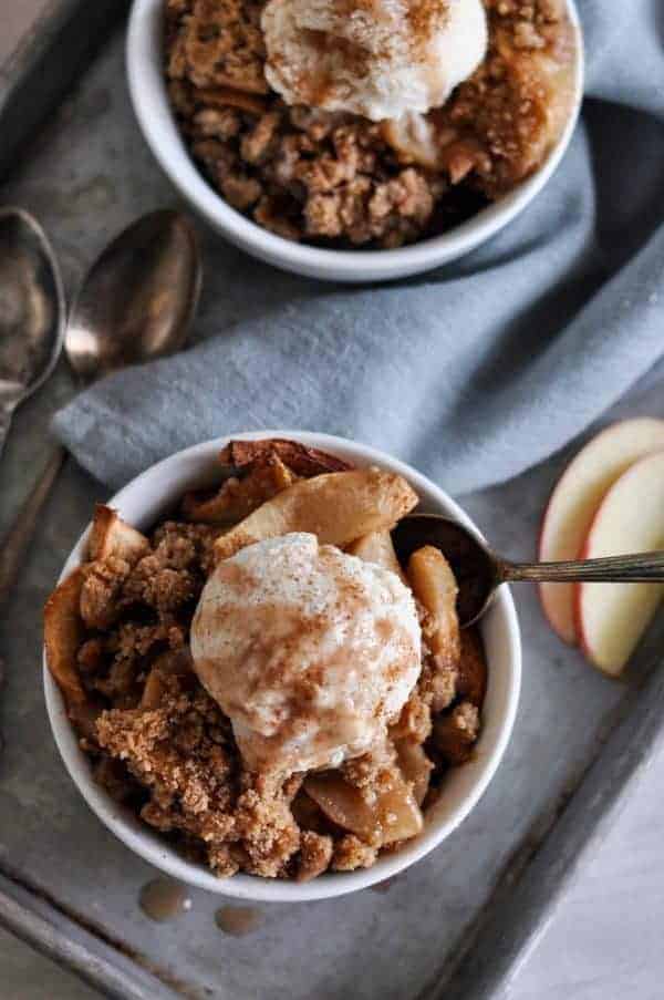 Gluten Free Harvest Apple Crisp The Real Food Dietitians