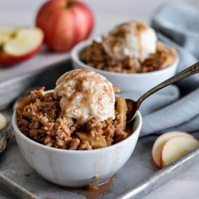 Gluten-free Harvest Apple Crisp - The Real Food Dietitians