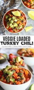 Veggie Loaded Turkey Chili - The Real Food Dietitians