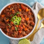 Slow Cooker Sweet Potato Chili
