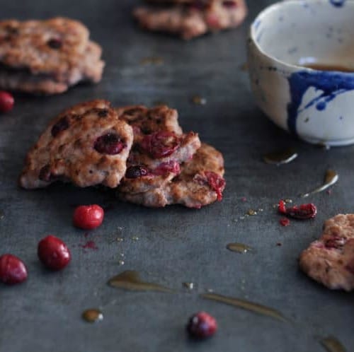 Cranberry Breakfast Sausage Patties | The Real Food Dietitians | https://therealfooddietitians.com/cranberry-breakfast-sausage-patties/