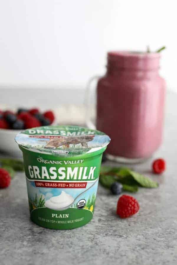 Organic Valley Grassmilk Kids Yogurt Cup Strawberry