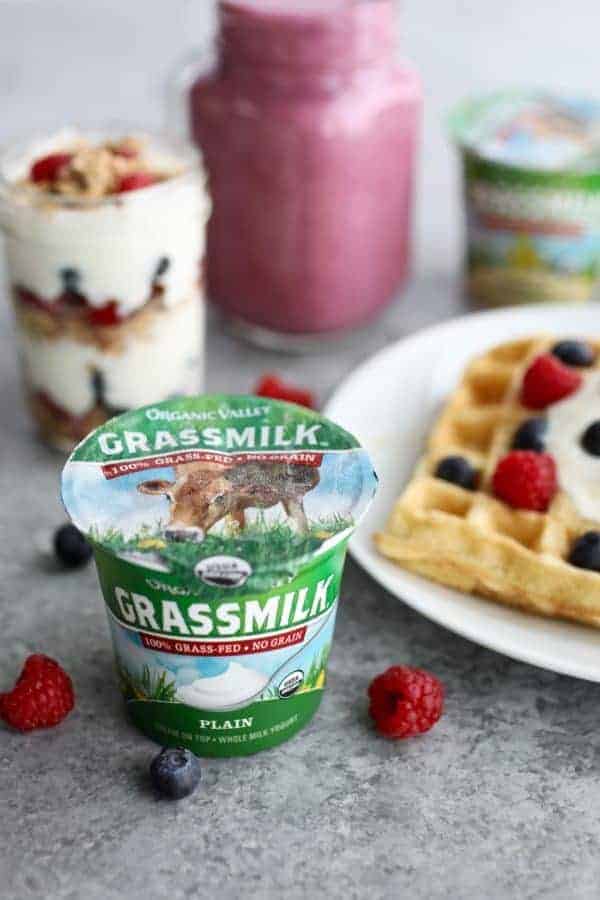 organic valley grass milk yogurt