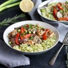 Garlic Herb Chicken Veggie Skillet (Whole30)