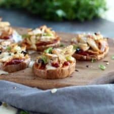 Chicken Supreme Sweet Potato Pizza Bites