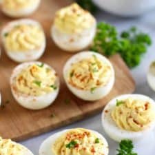 Greek Yogurt Deviled Eggs-image