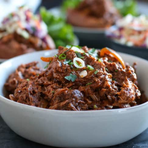 Slow Cooker BBQ Beef (Whole30) - The Real Food Dietitians