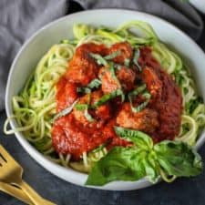 Instant Pot Meatballs and Marinara (Whole30)