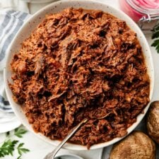 Crockpot BBQ Beef (Healthy and Whole30)